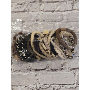 Hair Ties ASSORTED COLOR for Thick/ThinHair No Metal for Women NEW